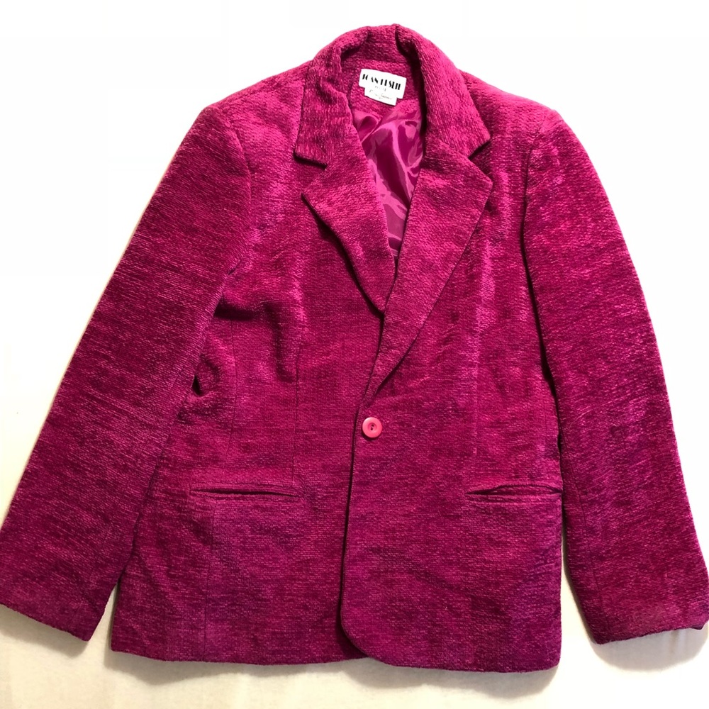 Vintage Fuchsia blazer